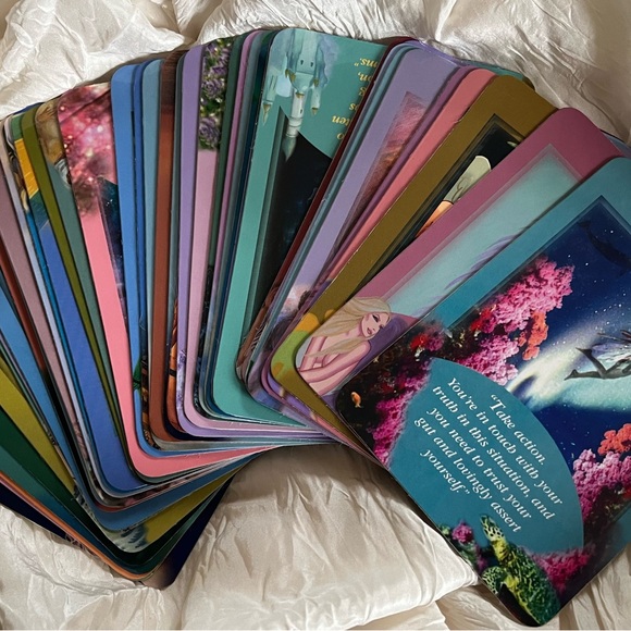 Out of Print
Dr. Doreen Virtue
“Messages From Your Angels”
Oracle Cards - Picture 1 of 4